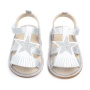 Cheap baby shoes girl bling soft sole tassel sandals