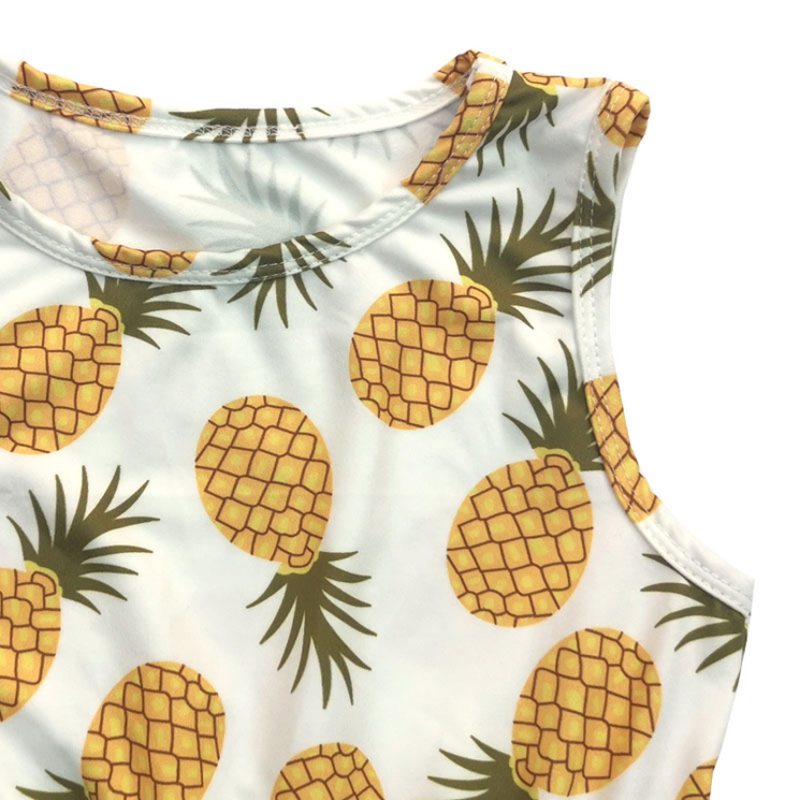 Wholesale Toddler's Sleeveless Girl Dress For Summer 