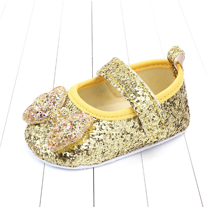 Promotional Multicolor Boutique Newborn Baby Girls Princess Shoes Prewalker for Sale