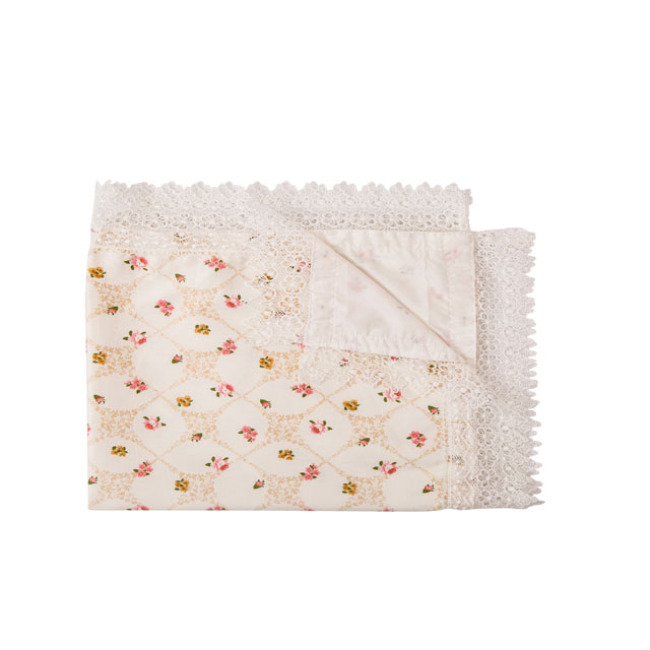 Months baby lace wrap swaddle blanket muslin