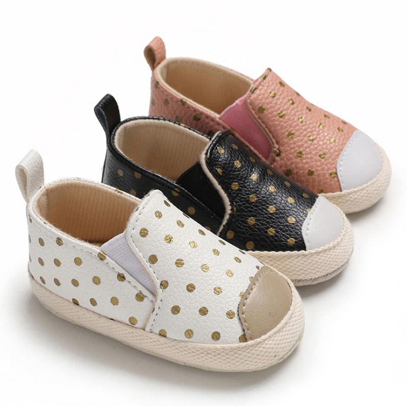 Wholesale Luxury Design Toddlers and Baby Girls PU Leather School Shoes for Outdoors