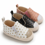 Wholesale Luxury Design Toddlers and Baby Girls PU Leather School Shoes for Outdoors