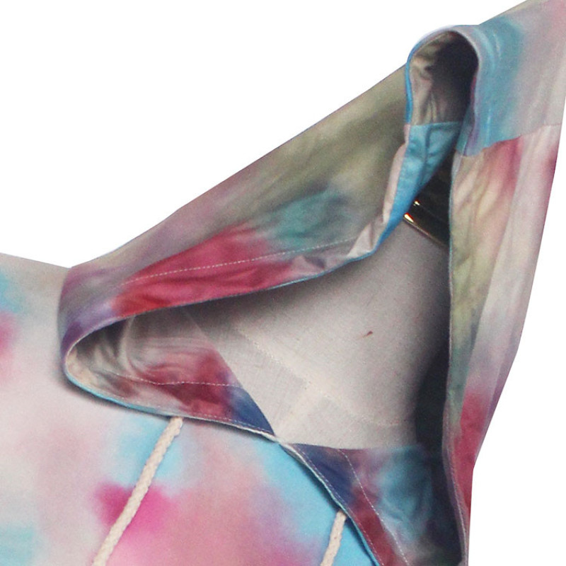 Fall trendy tie dye streetwear style fall clothing mommy and me pullover hoodie outfits