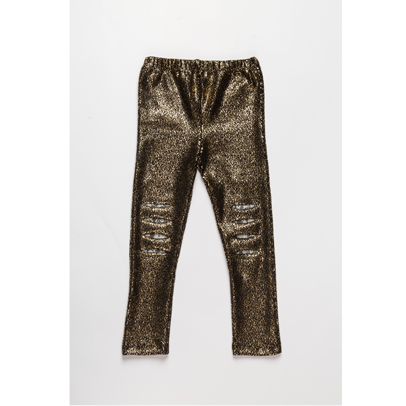 Comfortable multi color kids leather pants baby girl leather leggings