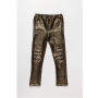 Comfortable multi color kids leather pants baby girl leather leggings