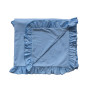 Comfortable fabric newborn pure cotton soft  skin friendly milestone baby blanket for winter
