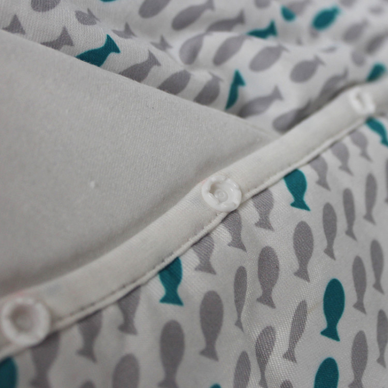 Manufacture super soft cotton breathable muslin newborn baby winter warm swaddle bag blanket