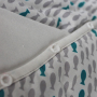 Manufacture super soft cotton breathable muslin newborn baby winter warm swaddle bag blanket