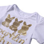 Baby's 1st Easter Onesie Cute Toddler Girls Easter bunny outfit