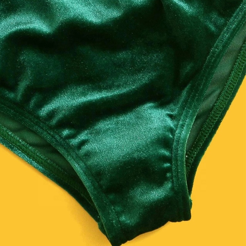 2021 sexy swimwear little girl swimsuits luxury velvet bikini
