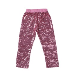 Cool Sparkly Gold Sequin Pants Kids Girls Leggings Pants