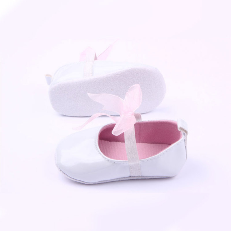 Wholesale Adorable Newborn Lace Bow Baby Girl Shoes Princess Toddler Shoes For Girl