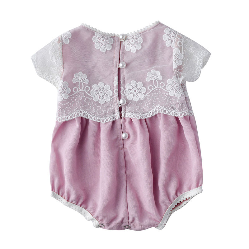 2019 Adorable bulk seersucker baby girl clothes romper  kids clothing