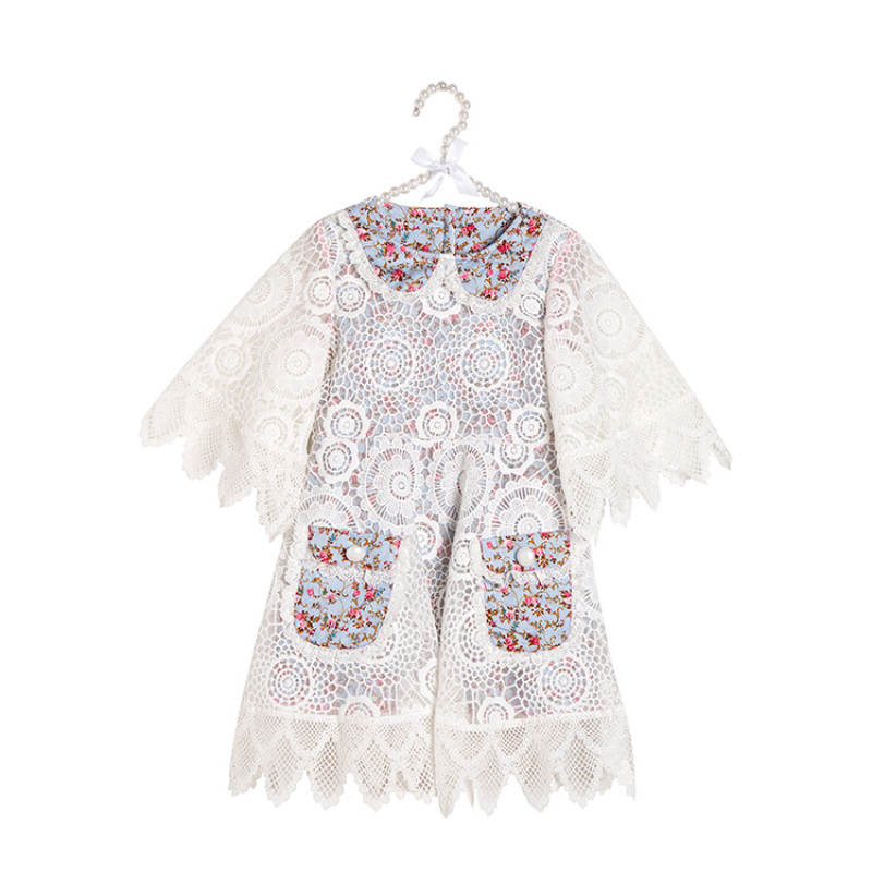 Wholesale Boutique Toddler Tunic Lace Dresses 