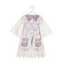 Wholesale Boutique Toddler Tunic Lace Dresses 