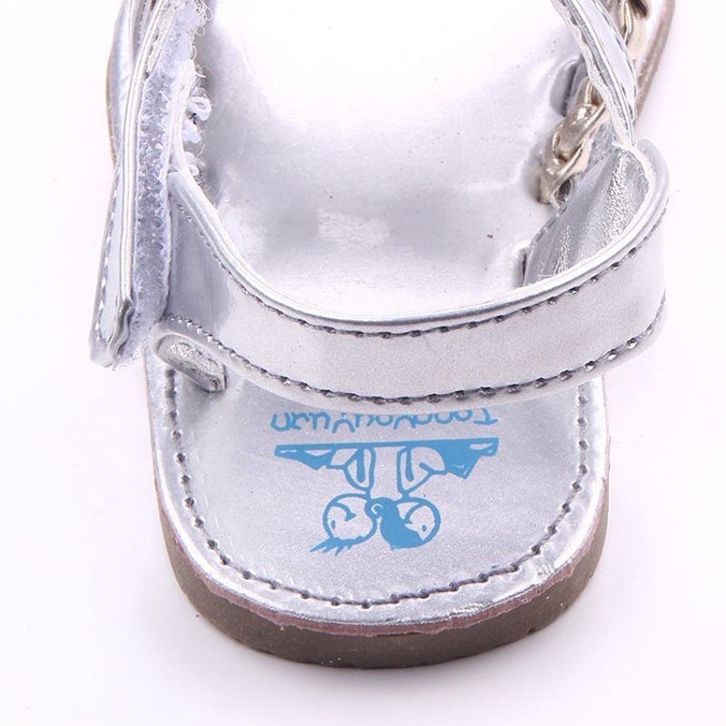 2021 new style bling strap baby girl shoes criss cross sandals