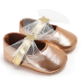 Wholesale Luxury Glitter Hook and Loop Gold Silver Pink Black Sequin Shoes for Baby Girls