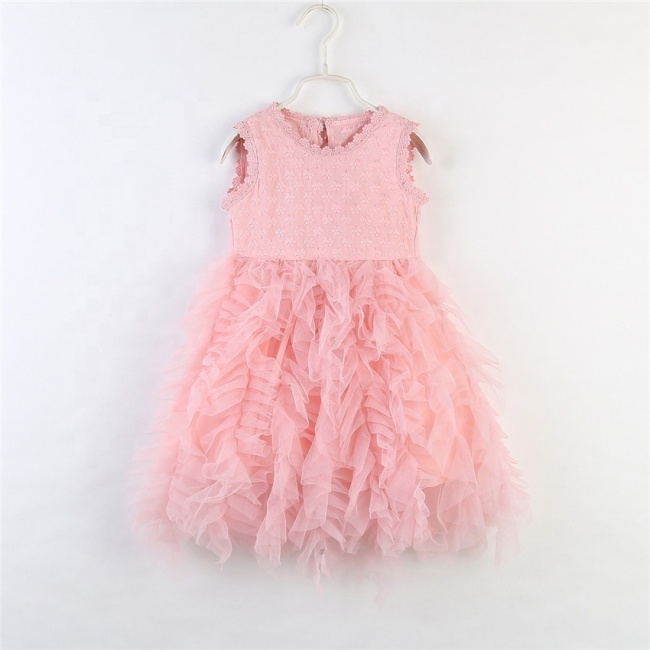Wholesale Children Puffy Tulle Flower Girl Dresses