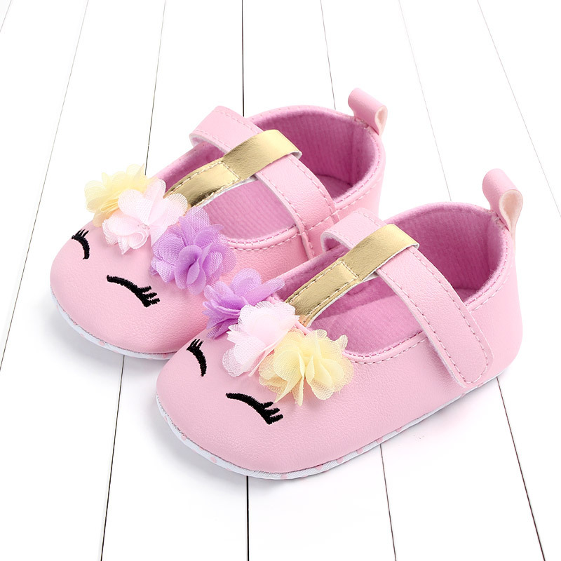 Wholesale Boutique Lovely New Born Baby Girls Shoes Infant Prewalker for Winter and Summer