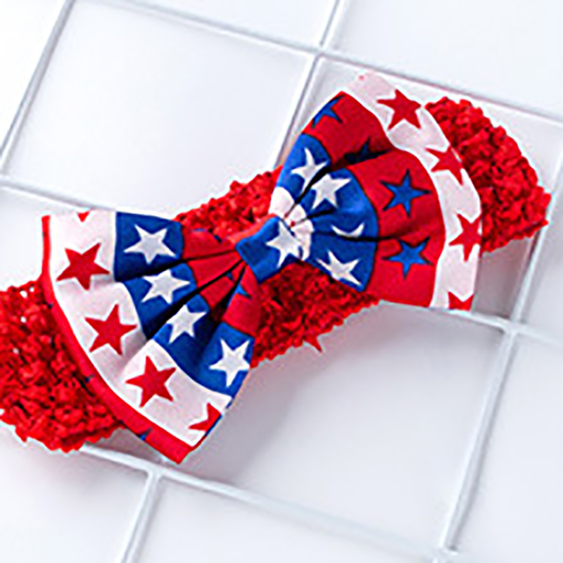 USA 4th of July 3pcs set legwarmers headband baby outfit