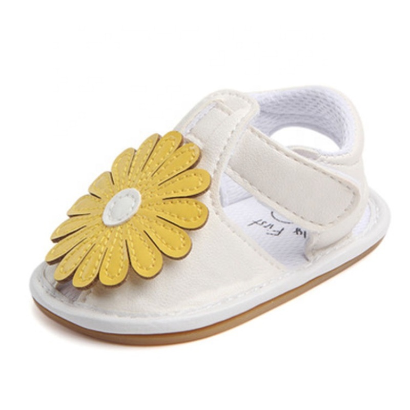 Newly trendy custom little girl baby princess shoes bow sandals