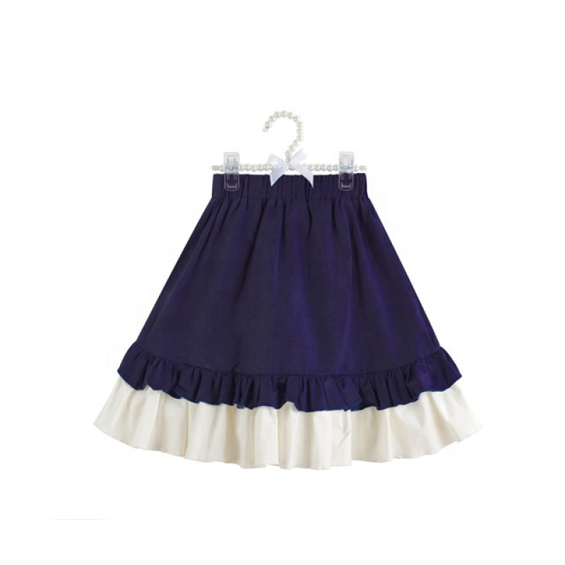 Wholesale Stylish Pretty Toddlers Girls Party Wear Long Maxi and Short Skirts Baby Newborn Boutique Daily Dresses Clothing Set