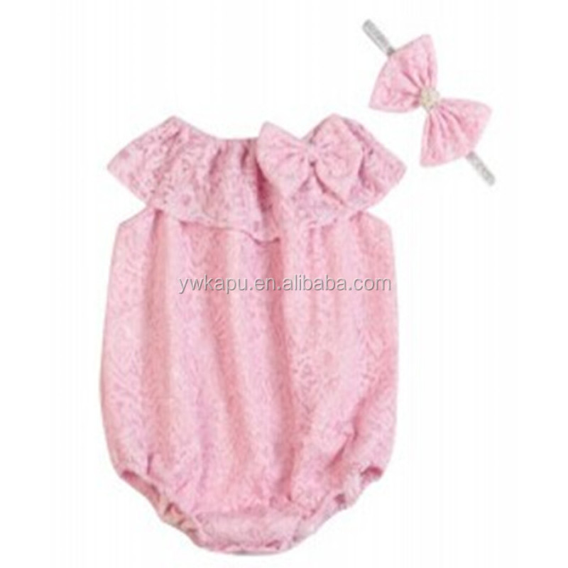 Fashion Style Baby Climbing Comfort Lace Beach Bella Siamese Summer romper