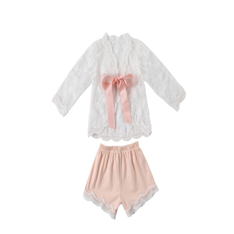 Fashion Girls Outfits T-Shirt Tops And Short Pants 2 Pieces Sets