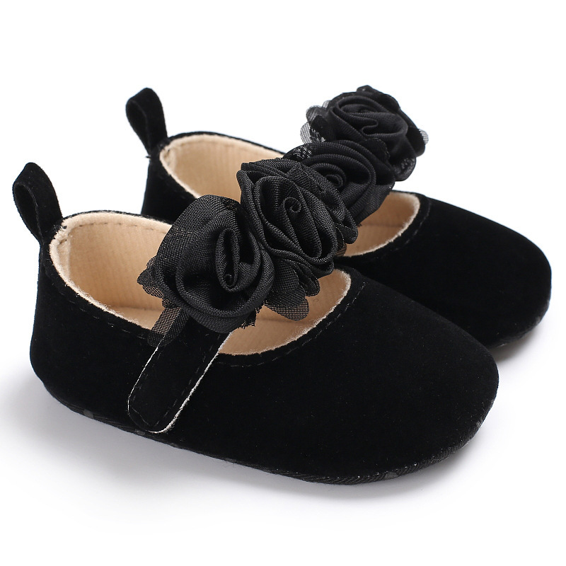 Wholesale High Quality Lovely Baby Kids Girl Flower Princess Shoes