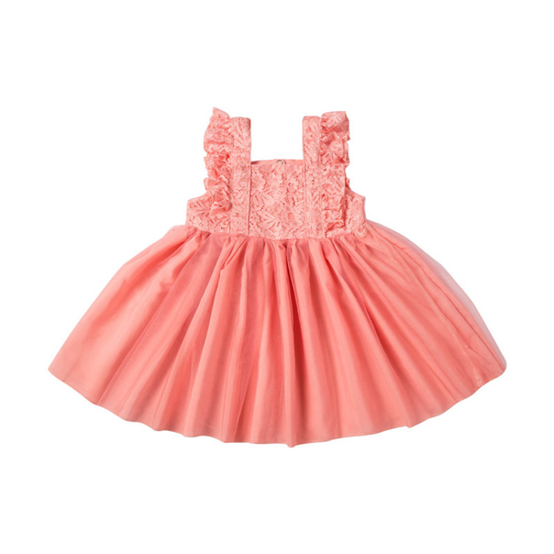 Wholesale High Quality Trendy Toddler Baby Lace Dresses For Girls