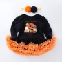 New arrivals lovely girls halloween boutique clothes toddler tutu dress