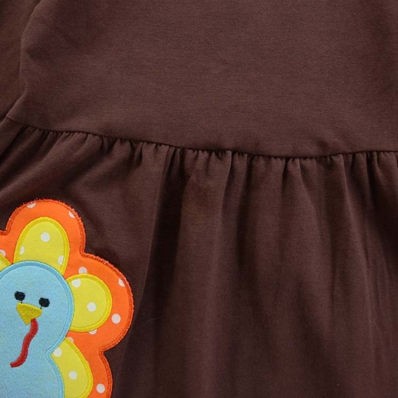 2021 korean cute turkey cartoon 3 piece cotton infant clothing baby
