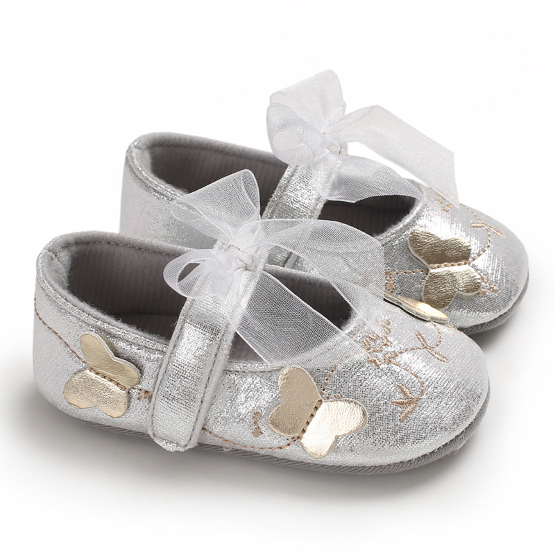 2020 Hot Selling Simple Design Nice Pure Pink Red White Shoes Prewalker for Baby Infant Girls