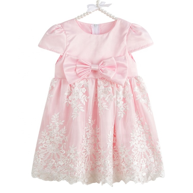 Wholesale Custom Latest Newborn Girl Boutique Dresses 