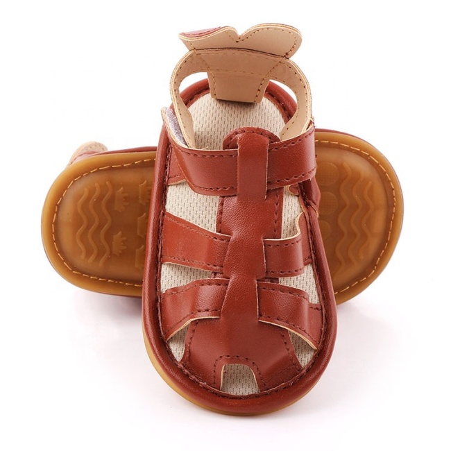 2021 black white brown toddler girl sandals comfort leather shoes