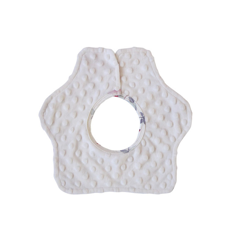mothers choice 100% cotton safe floral reversible baby pacifier baby drool bibs