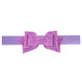 New Baby Sequin Bow Headband With Various Colors