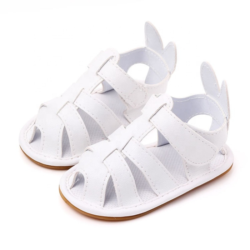 2021 black white brown toddler girl sandals comfort leather shoes