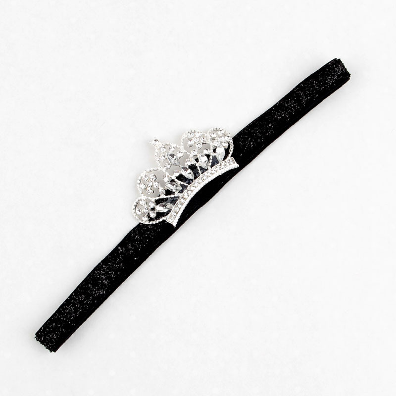 0-4 Year Unsex  Kids Hair Accessories Handmade  Crystal Crown Hair Band