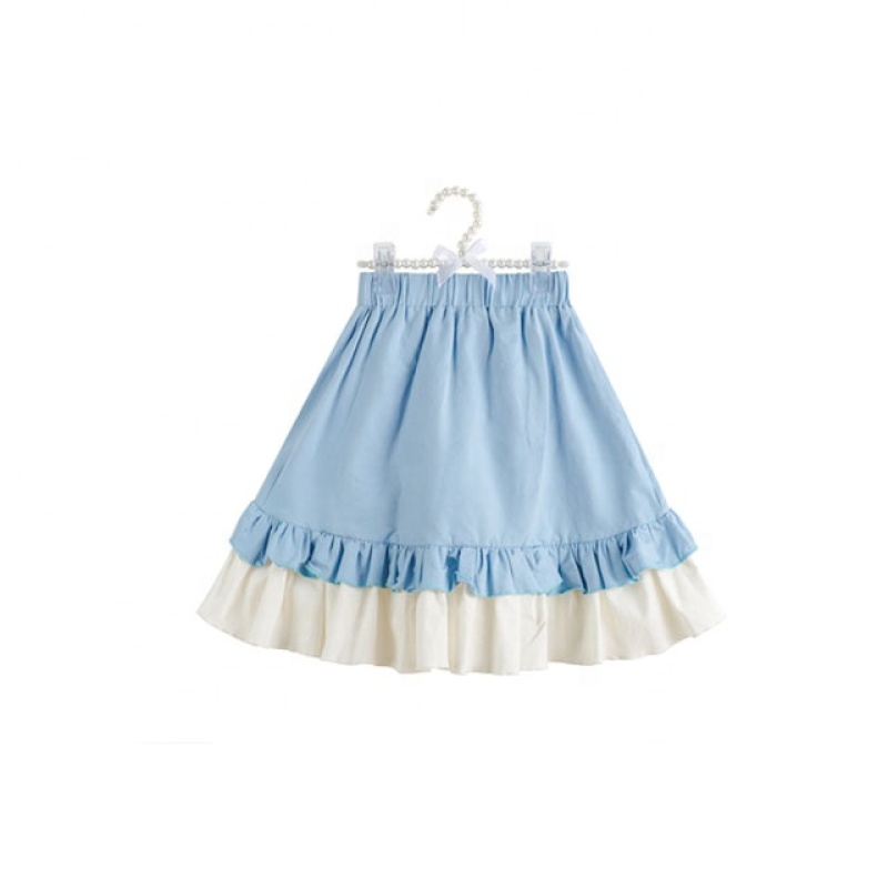Wholesale Stylish Pretty Toddlers Girls Party Wear Long Maxi and Short Skirts Baby Newborn Boutique Daily Dresses Clothing Set