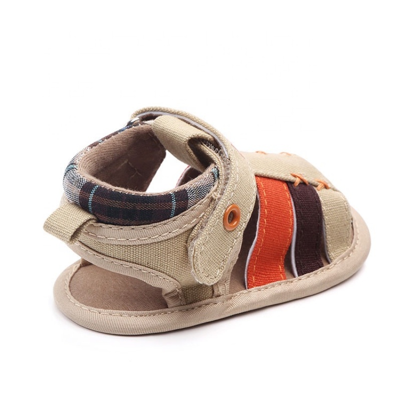 2021 summer fashionable round toe strap baby boy sandals