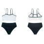 Summer cheap white string sport style 2 piece bikini set