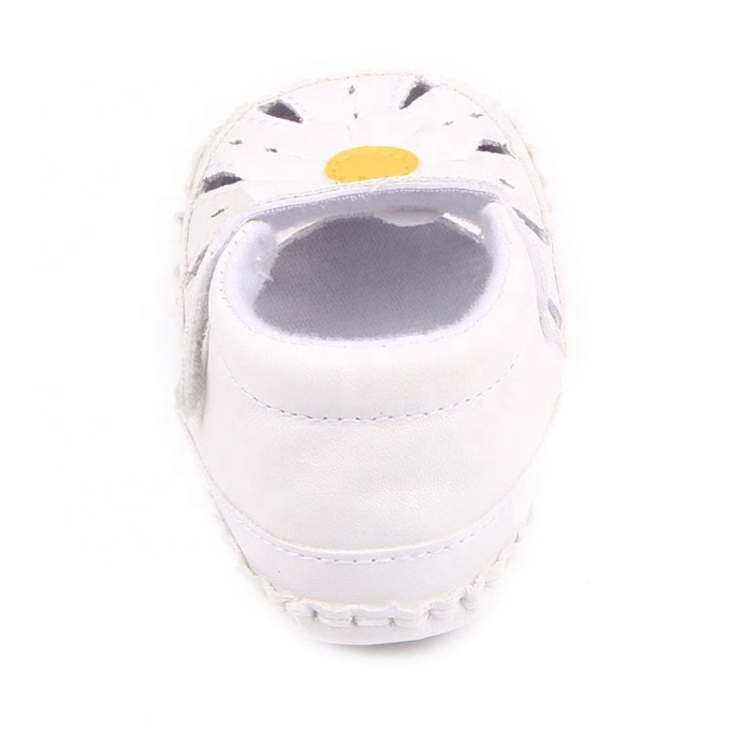 Summer comfort cute shoes baby newborn leather flower sandals