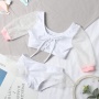 2021 hot sale swimwear girls kids children white one piece swimsuit