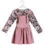 High Quality Boutique Baby Girls Clothes Vintage Floral Sweet Skirt Outfits