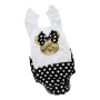 2016 New design  baby girls romper with mickey print polka dots for 0-3 years