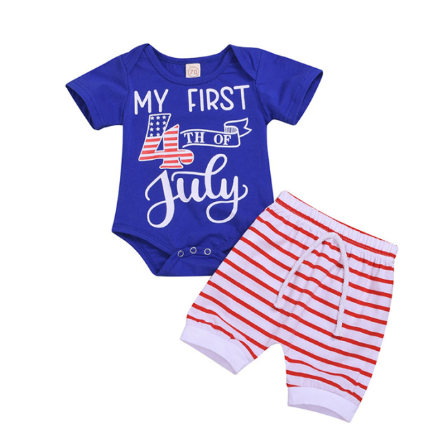 Wholesale Baby Boys' Stylish Clothing Knitted Rompers Jumpsuit Set Newborn Winter Summer Toddlers Boutique Clothes