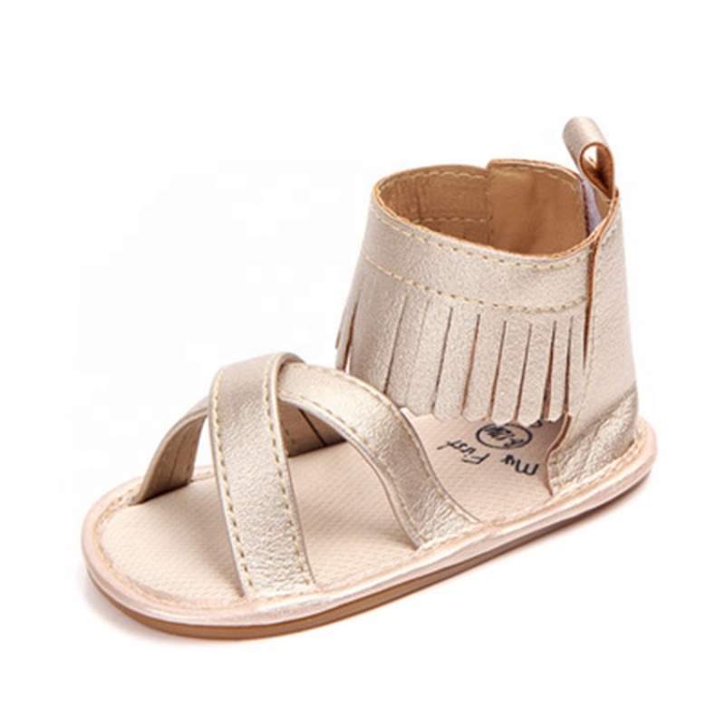 2021 newest trendy criss crossl tassel cover heel sandals