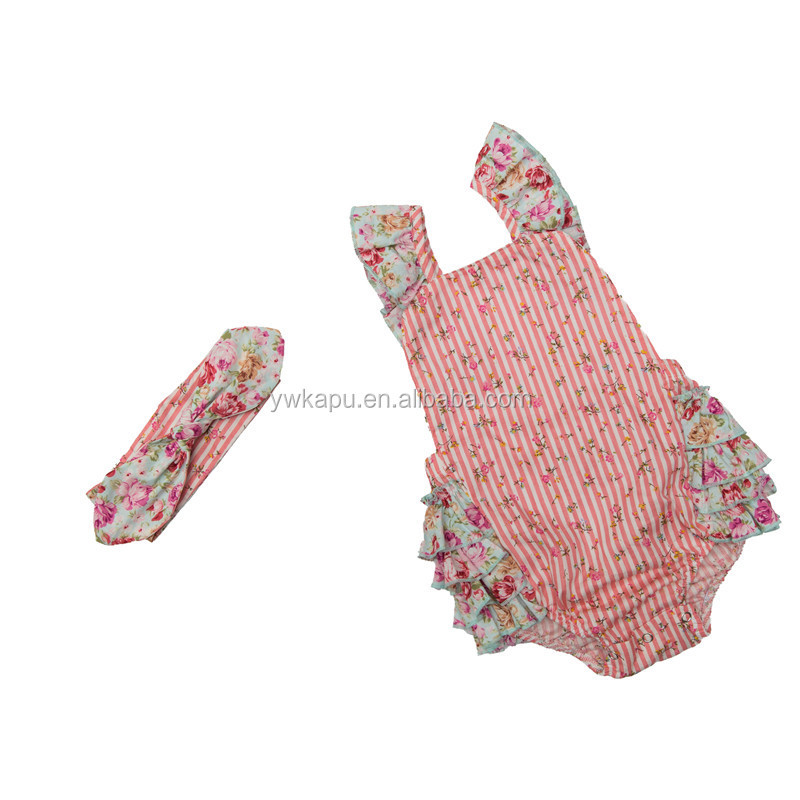 The new design of baby crawling comfortable cute beach Bella romper