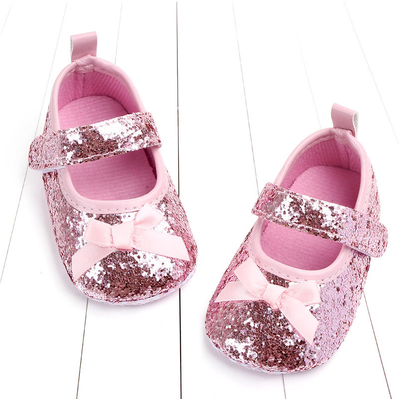 Wholesale Top Design Sweet New Born Baby Girl Shoes for Daily Wear
